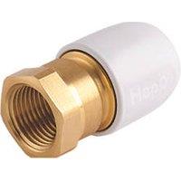 Hep2O Plastic Push-Fit Adapting Female Coupler 10mm x 1/2" (452FJ)