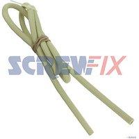 Worcester Bosch 87161010800 BEIGE SILICONE TUBING 1M LONG (452GW)