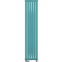 Terma Warp Room 1800mm x 395mm 3870BTU Teal Vertical Designer Radiator (452HE)