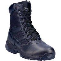 Magnum Panther Size 8 Black Lace & Zip Non Safety Work Boots (452JT)