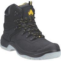 Amblers FS198 Size 6.5 Black Waterproof Steel Toe Cap Safety Boots (452JV)