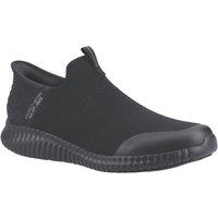 Skechers Cessnock - Rylind SR Size 9 Black Slip-On Occupational Work Trainers (452VU)