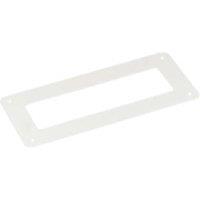 Manrose Rectangular Wall Plate White 120mm (45372)