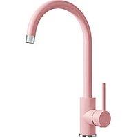 ETAL Sorrento Single Lever Kitchen Mixer Tap Matt Pink (453FK)