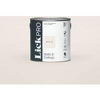 LickPro Max+ 2.5Ltr White 06 Eggshell Emulsion Paint (453JX)