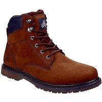 Amblers Millport Size 8 Brown Waterproof Non Safety Work Boots (453PP)