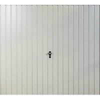 Gliderol Vertical 7' 6 x 6' 6 Non-Insulated Frameless Steel Up & Over Garage Door Light Grey (453VP)