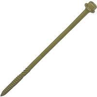 TimbaScrew Hex Flange Thread Cutting Timber Screws 6.7mm x 150mm 200 Pack (4540J)