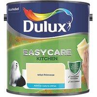 Dulux Easycare 2.5Ltr Wild Primrose Matt Emulsion Kitchen Paint (454CG)