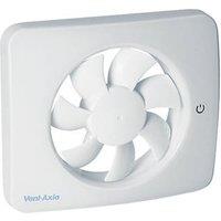 Vent-Axia 479460 114.3mm (4 1/2") Axial Bathroom Bluetooth Extractor Fan White 240V (454HF)