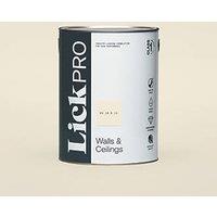 LickPro Max+ 5Ltr White BS 10 B 15 Matt Emulsion Paint (454JY)