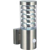 Saxby Tango Outdoor Wall Light With PIR Sensor Brushed Stainless Steel (454VX)