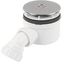 McAlpine Shower Trap Chrome Effect 90mm (45503)