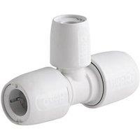 Hep2O Plastic Push-Fit Reducing Tee 15mm x 15mm x 10mm (4552F)