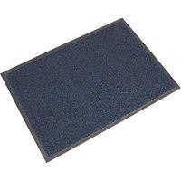 COBA COBAWash Entrance Mat Black/Blue 1.2m x 0.85m x 9mm (4557V)