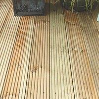 Forest Decking Boards 2.4m x 0.12m x 19mm 10 Pack (4557X)