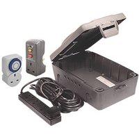 Masterplug IP54 Weatherproof Outdoor Box Kit (455HH)