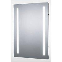 Sensio Uno Rectangular Illuminated Bathroom Mirror With 2828lm LED Light 500mm x 700mm (455PL)