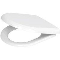 Digit Soft-Close with Quick-Release Toilet Seat Thermoset Plastic White (455RM)