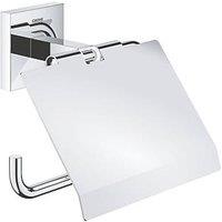 Grohe Start Cube Toilet Paper Holder with Cover Chrome (455RV)