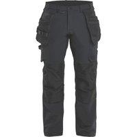 Blaklader 1720 Stretch Trousers Black 40" W 35" L (455TC)