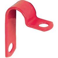 Prysmian AP9 Fire Rated Alarm Cable Clips 9-9.9mm Red 100 Pack (45606)