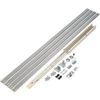 Henderson Pocket Door PDK3 1-Door Sliding Track System Silver 1449mm (4569J)