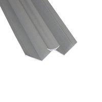 Splashwall Internal Corner Matt Silver 2420mm x 11mm (456GV)
