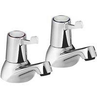 Bristan Lever Pillar Bath Taps 1 Pair (456JE)