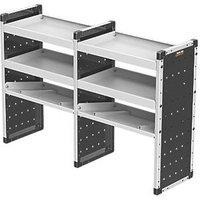 Van Guard Universal Trade Double Van Racking Unit (4 Straight & 2 Angled Shelves) 1466mm x 381mm x 1009mm (456KP)