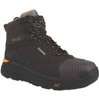 Regatta Exofort S7L Size 7 Chestnut/Black Waterproof Safety Boots (457JW)