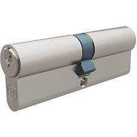 Smith & Locke 1 Star 6-Pin Euro Double Cylinder Locks 45-45 (90mm) Silver 2 Pack (457PY)
