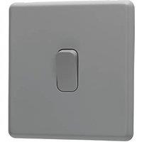 Arlec 10A 1-Gang 2-Way Light Switch Grey (458RU)