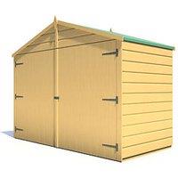 Shire 7' x 3' 6" (Nominal) Apex Timber Bike Store (458TJ)