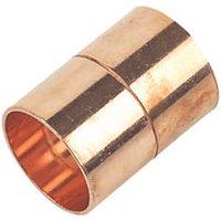 Flomasta Copper End Feed Equal Couplers 22mm 10 Pack (45945)