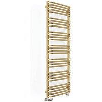 Terma 1580mm x 500mm 2706BTU Brass Curved Designer Towel Radiator (459RH)