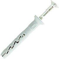 Rawlplug Nylon Hammer-In Fixings 8mm x 60mm 20 Pack (460JF)