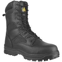 Amblers FS009C Size 7 Black Waterproof Safety Boots (4612F)