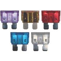 Pearl Consumables Assorted Standard Blade Auto Fuses 3-25A 20 Pieces (461YY)