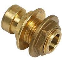 Tectite Sprint Brass Push-Fit Tank Connector 15mm (46204)