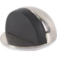 Smith & Locke Half Round Door Stops 43 x 26mm Satin Nickel 3 Pack (462TL)