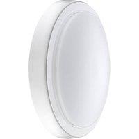 Luceco LED Decorative Indoor Bulkhead White/Chrome 14W 1300lm (463KJ)
