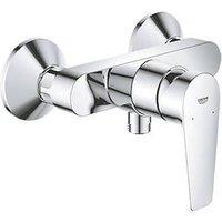 Grohe Start Edge Exposed Single Outlet Manual Chrome Wall-Mounted Shower Mixer Valve (463XT)