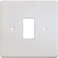 Varilight PowerGrid 1-Module Grid Faceplate White (46446)