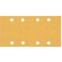 Bosch Expert C470 240 Grit 8-Hole Punched Multi-Material Sanding Sheets 93mm x 186mm 10 Pack (464VV)
