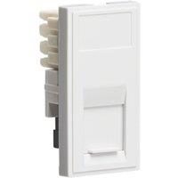 Knightsbridge Modular RJ11 Telephone / Data Socket White (464YA)