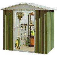 Yardmaster 6' x 4' (Nominal) Apex Metal Shed Green (46536)