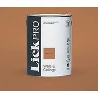 LickPro Max+ 5Ltr Orange 02 Matt Emulsion Paint (465JY)