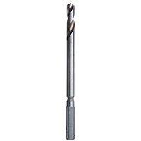 Starrett Kwik-Change Hex Shank Multi-Material Pilot Drill Bit 6mm x 120mm (465RG)