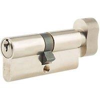 Union 6-Pin Thumbturn Euro Cylinder Lock 40-40 (80mm) Satin Nickel (4664G)